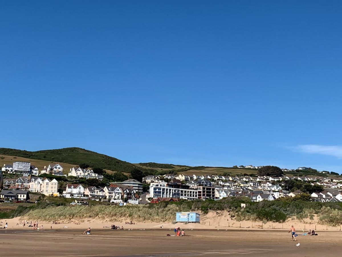 8 Woolacombe West - Luxury Apartment At Byron Woolacombe, Only 4 Minute Walk To Woolacombe Beach! Exteriör bild